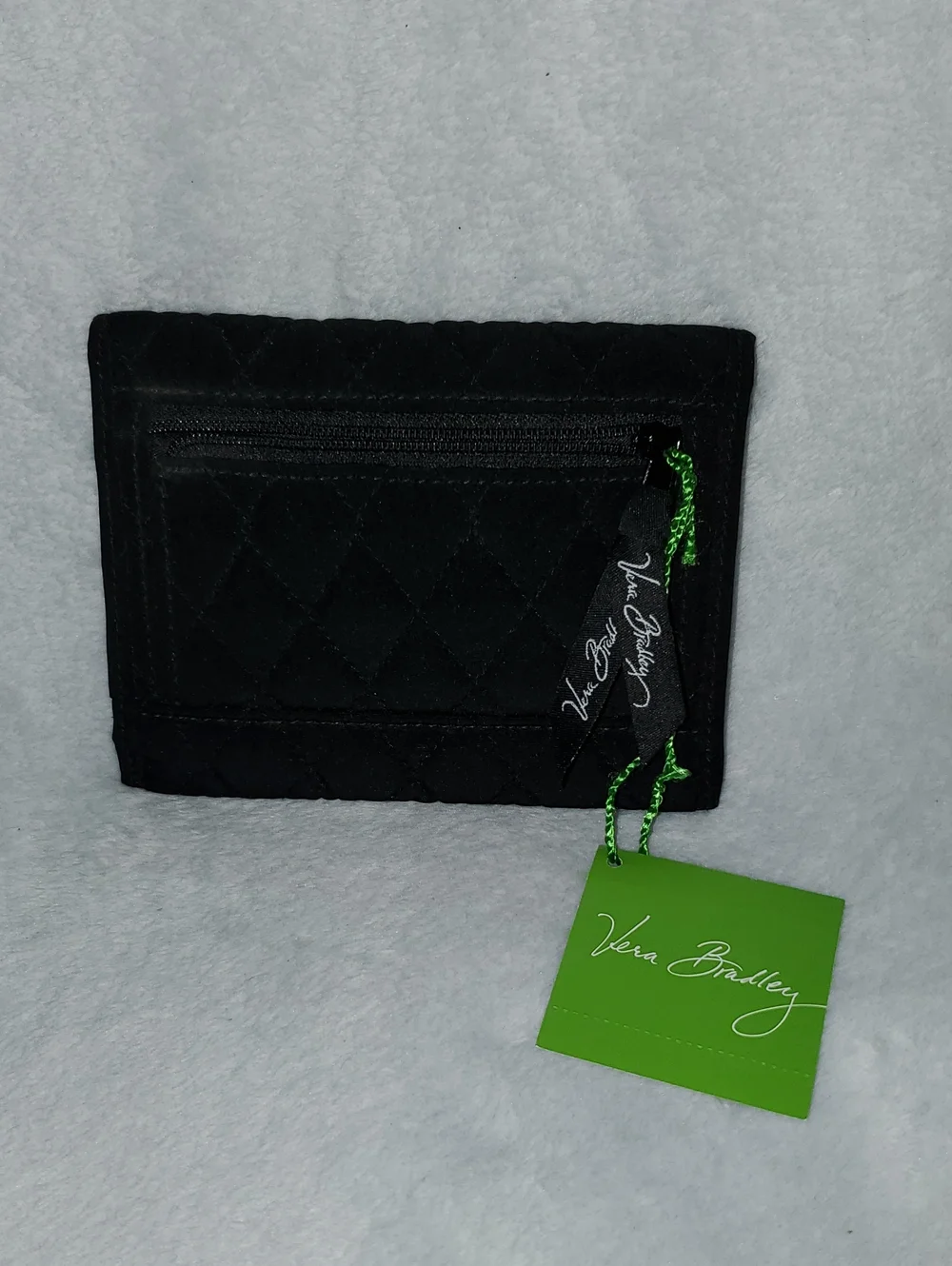 NWT Vera Bradley Euro Wallet in Classic Black - Picture 9 of 10
